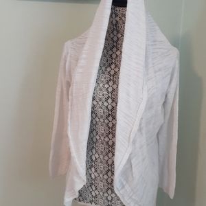 White&Warren Hoodia wrap: